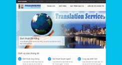 Desktop Screenshot of dichthuatdanang.com